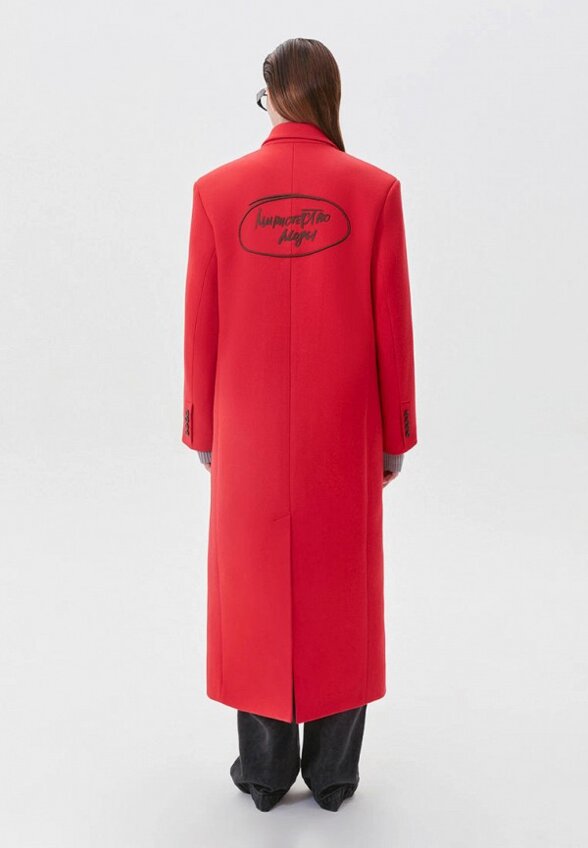 Пальто двубортное Eve&Esther