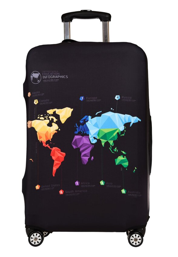 Др.Коффер LC-005M black чехол для чемодана