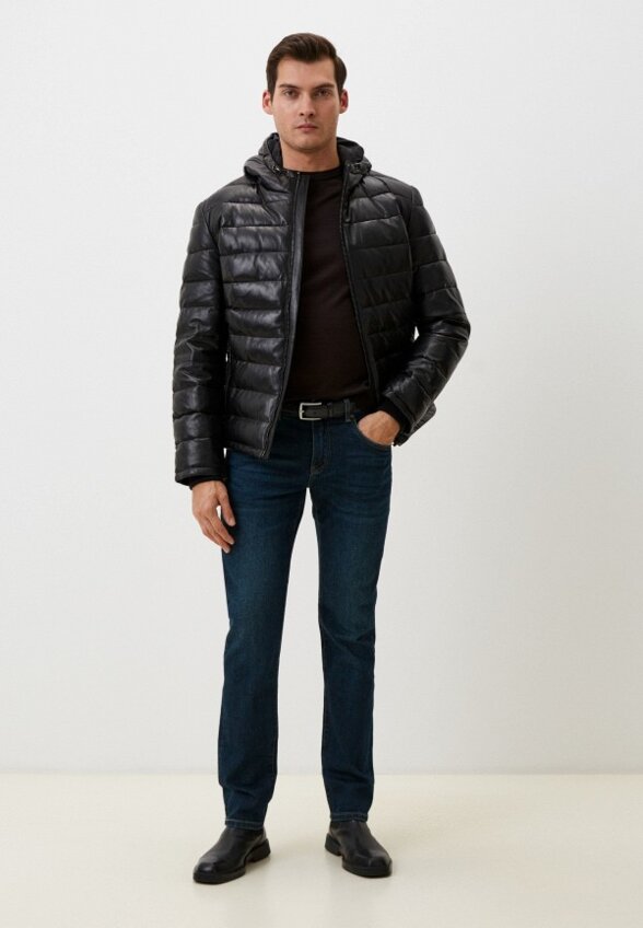 Куртка кожаная Jorg Weber