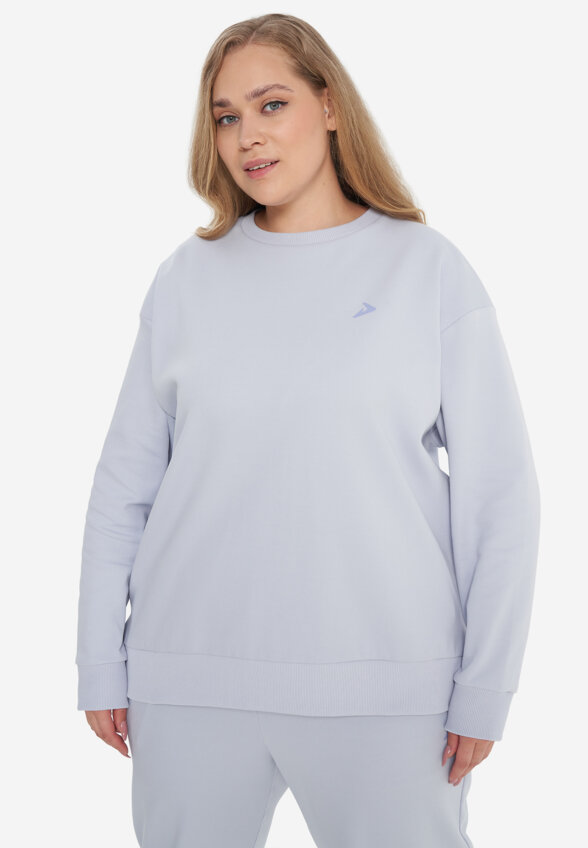 Свитшот женский Demix, Plus Size, Фиолетовый
