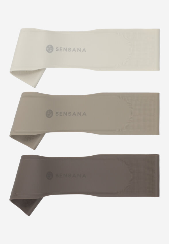Набор силиконовых мини-лент Sensana, 3 шт, Бежевый