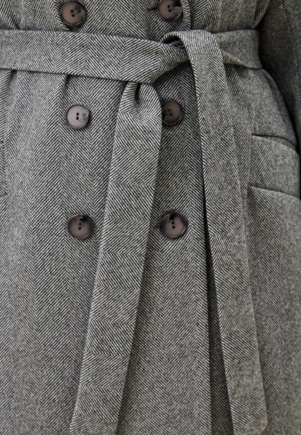 Пальто двубортное Meltem Collection