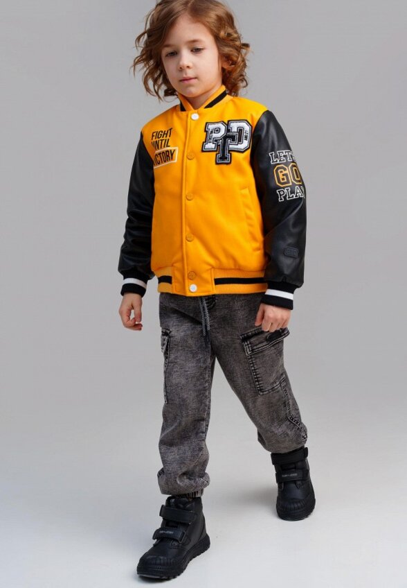 Куртка кожаная утепленная PlayToday