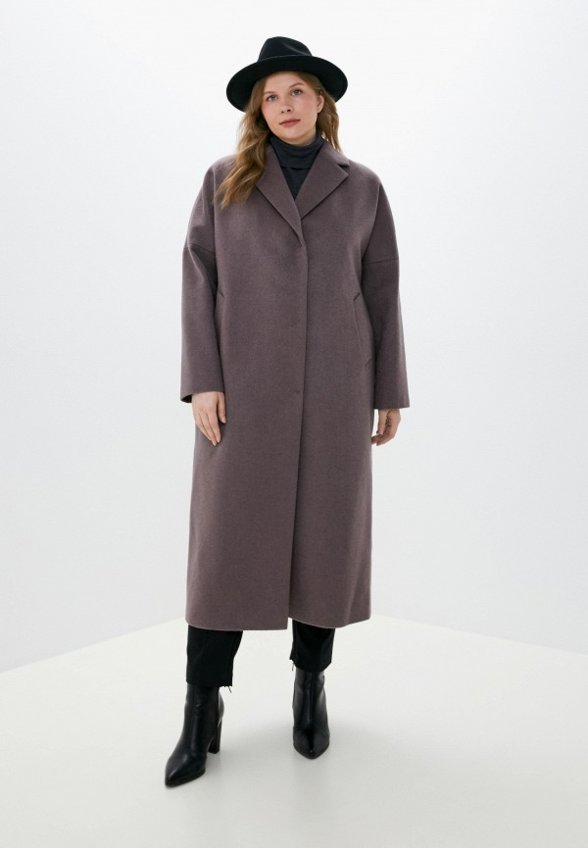 Пальто однобортное Pompa