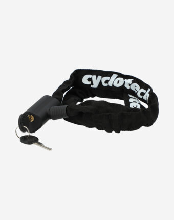 Замок велосипедный с ключами Cyclotech CLK-10, Черный