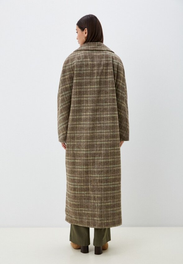 Пальто-кокон Модный дом Виктории Тишиной