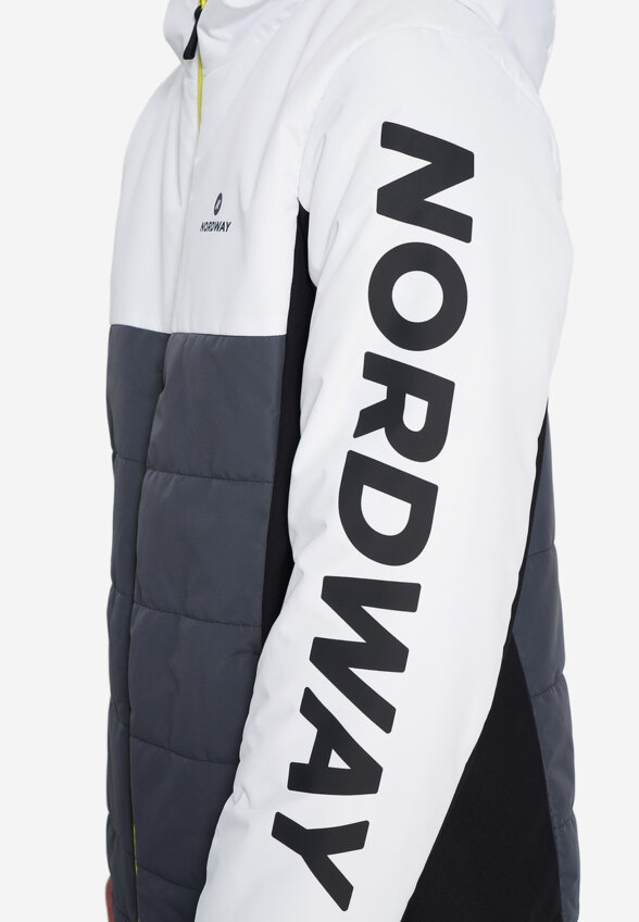 Куртка для беговых лыж для мальчиков Nordway, Белый