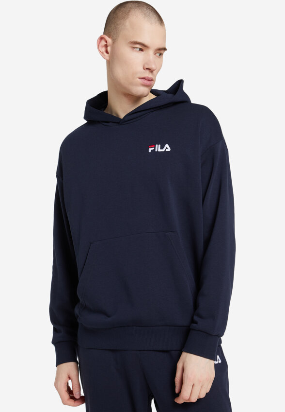 Худи мужское оверсайз FILA, Синий