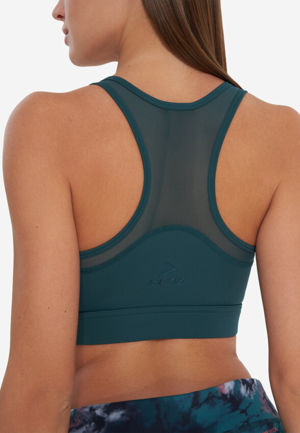 Топ бра спортивный Demix ActiveMove Dance Mesh Bra, Голубой