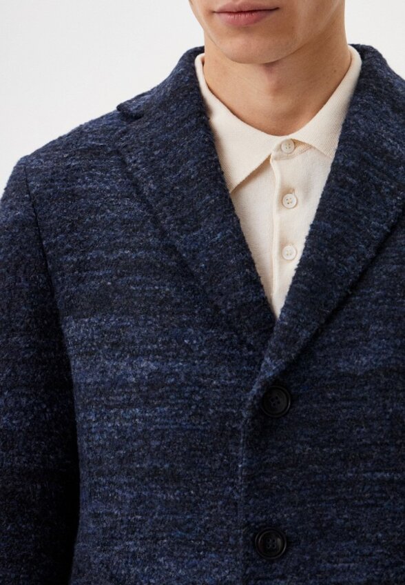 Пальто однобортное Van Cliff