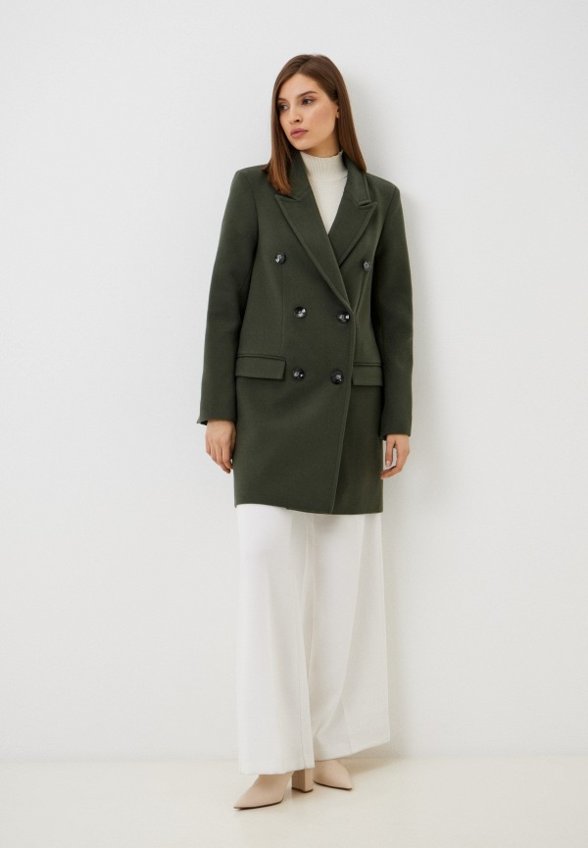 Пальто двубортное Eleganzza