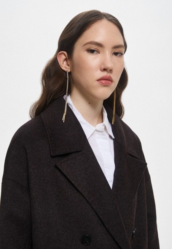 Пальто двубортное IDOL