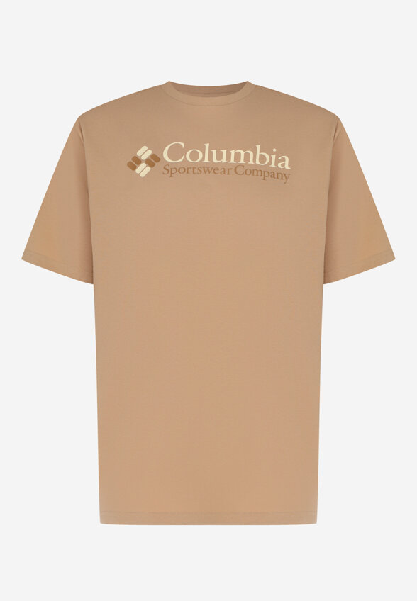 Футболка мужская Columbia CSC Basic Logo Short Sleeve, Бежевый