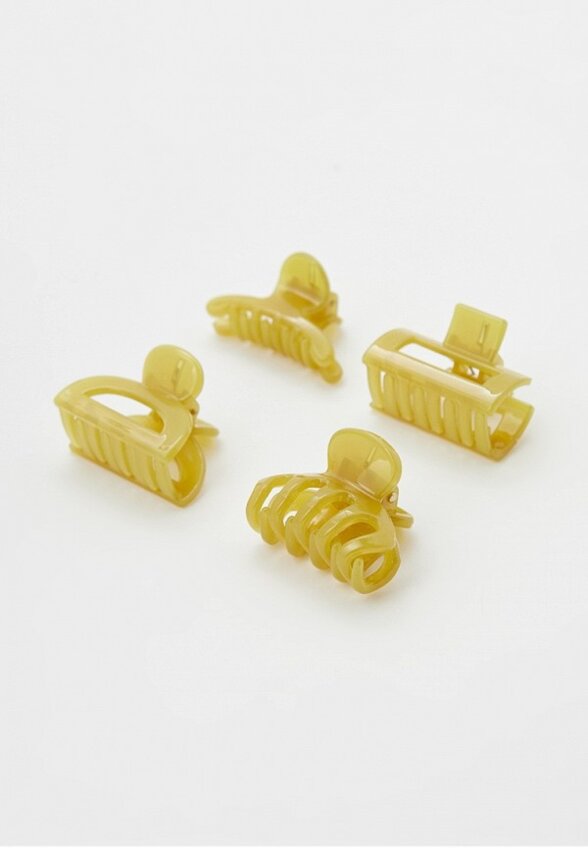 Заколки-крабы 4 шт. Perles