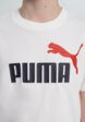 Футболка для мальчиков PUMA Ess 2 Color No.1 Logo, Белый5  - превью