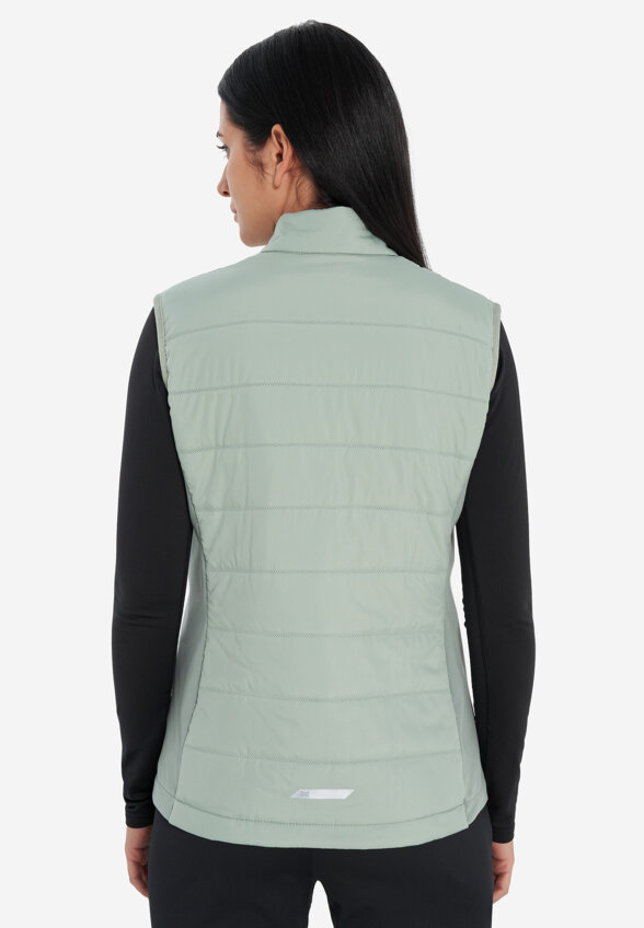 Жилет для беговых лыж женский Nordski Hybrid Pro 2.0, Зеленый
