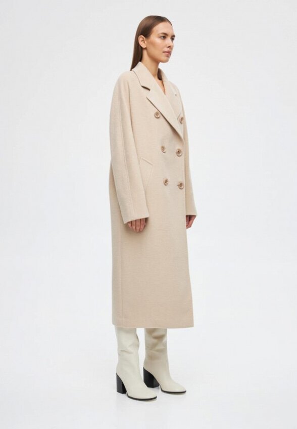 Пальто двубортное Prav.da