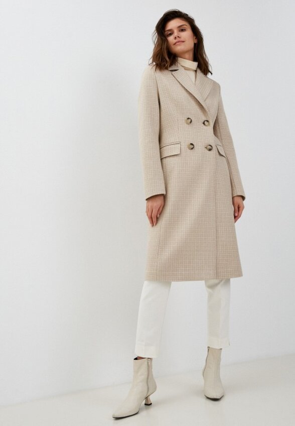 Пальто двубортное Ovelli