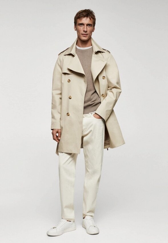 Тренч Mango Man