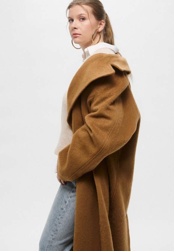 Пальто однобортное H&M