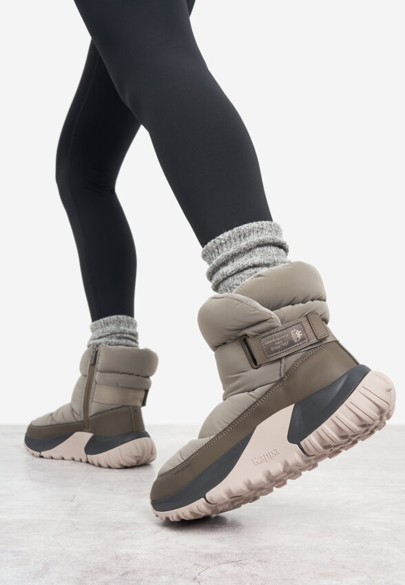 Дутики женские Kappa Giusto Mid Puffy, Серый