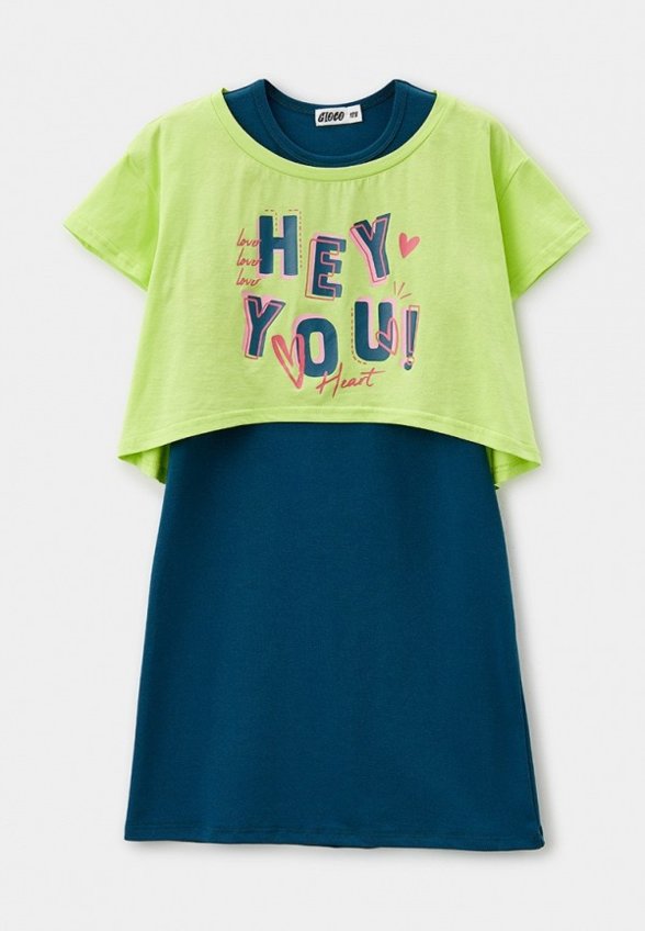 Платье и футболка Gioco