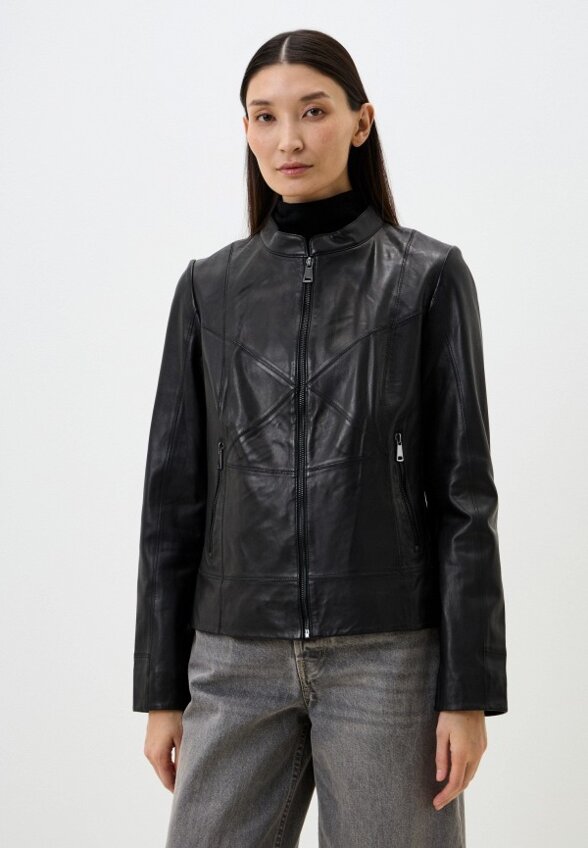 Куртка кожаная Снежная Королева