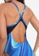 Купальник слитный женский Speedo Racerback, Голубой4  - превью