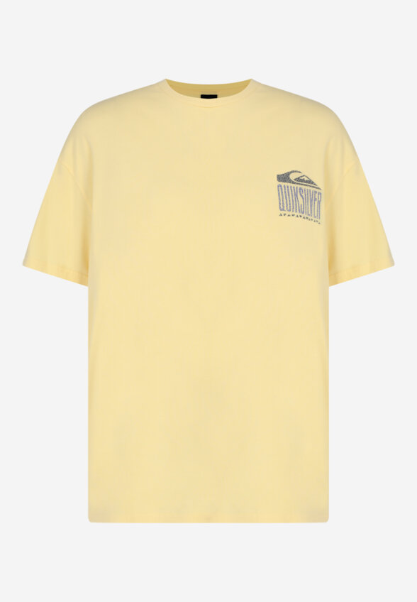 Футболка мужская оверсайз Quiksilver World Force, Желтый