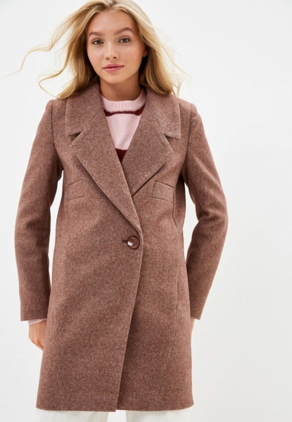 Пальто однобортное Ovelli