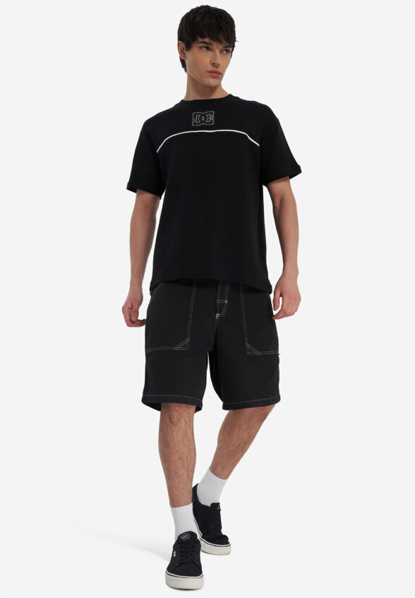 Футболка мужская DC Shoes Stripe Stone, Черный
