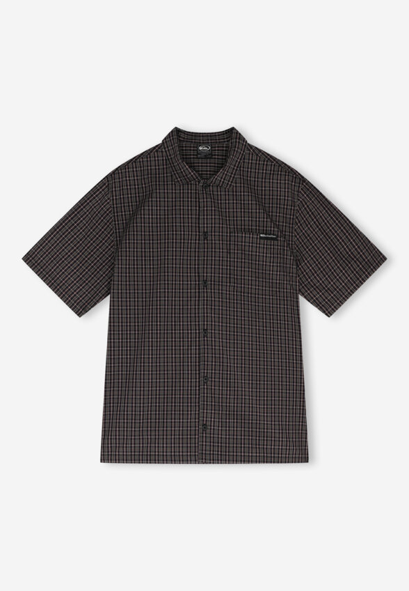 Рубашка с коротким рукавом мужская Quiksilver Mercury Double Zero, Красный