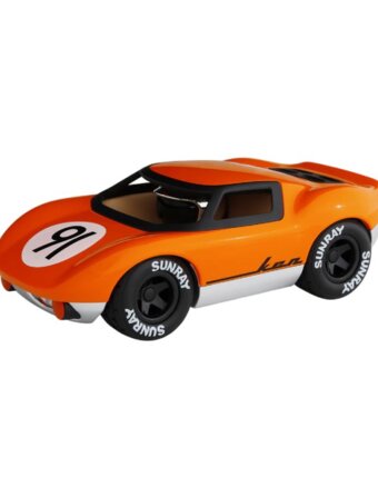 Машина PLAYFOREVER "Кен Гибсон", оранжевая детям