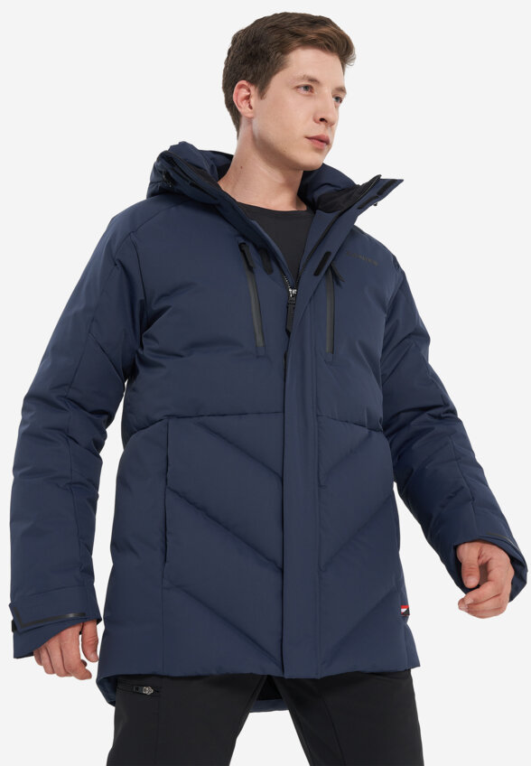 Пуховик мужской Zanier, Синий