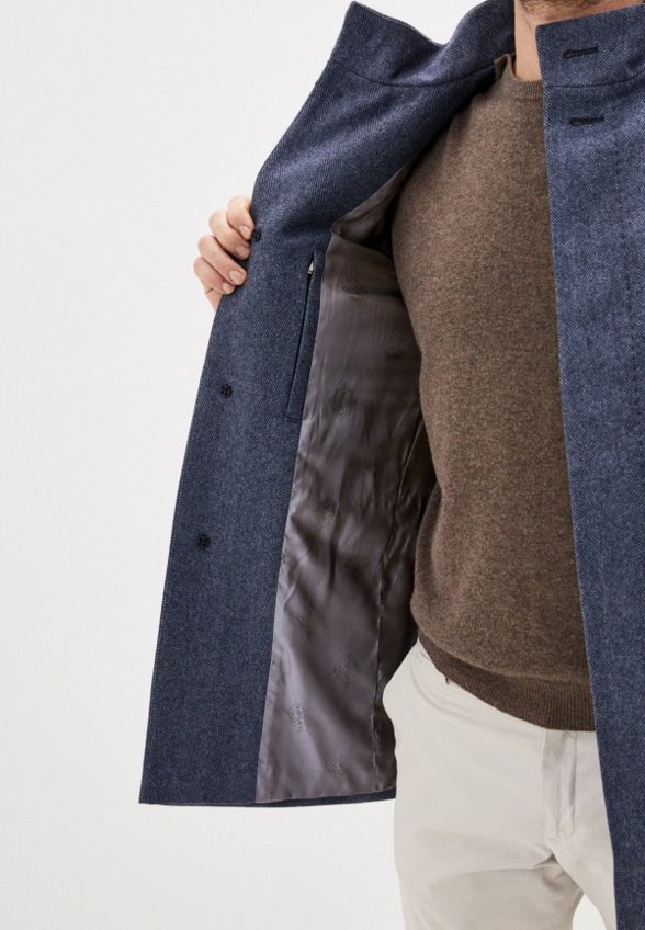 Пальто однобортное Bazioni