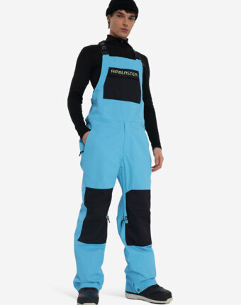 Полукомбинезон сноубордический мужской Airblaster Freedom, Голубой женщинам