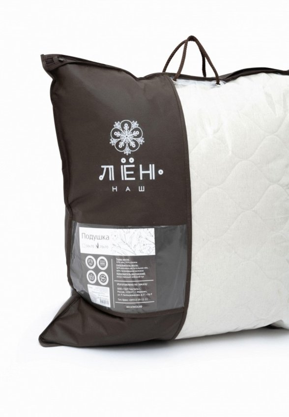 Подушка Лён Наш от Василисы