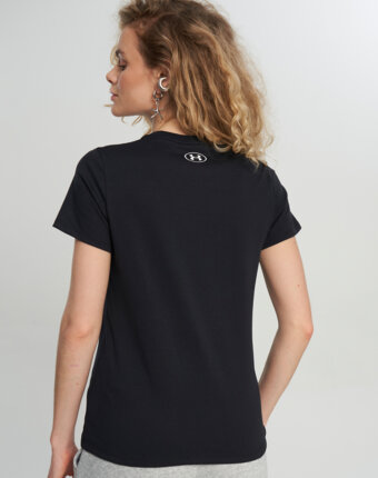 Футболка женская Under Armour Varsity, Черный женщинам