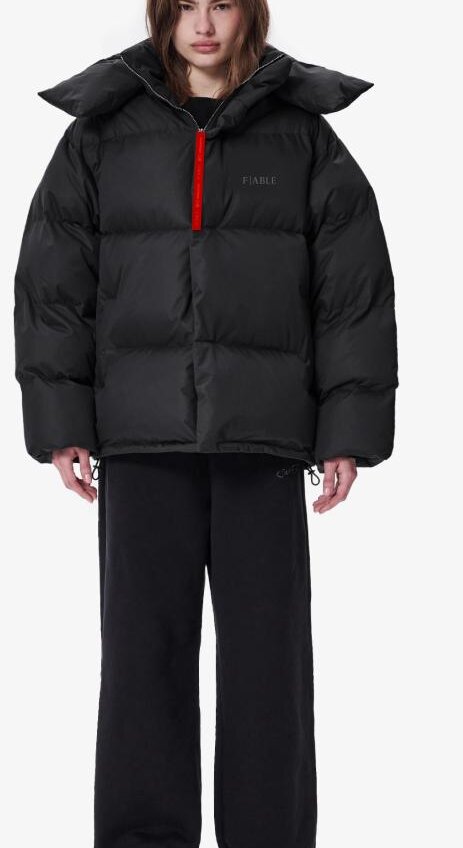 Пуховик YM | FORM SHADE BLACK FABLE