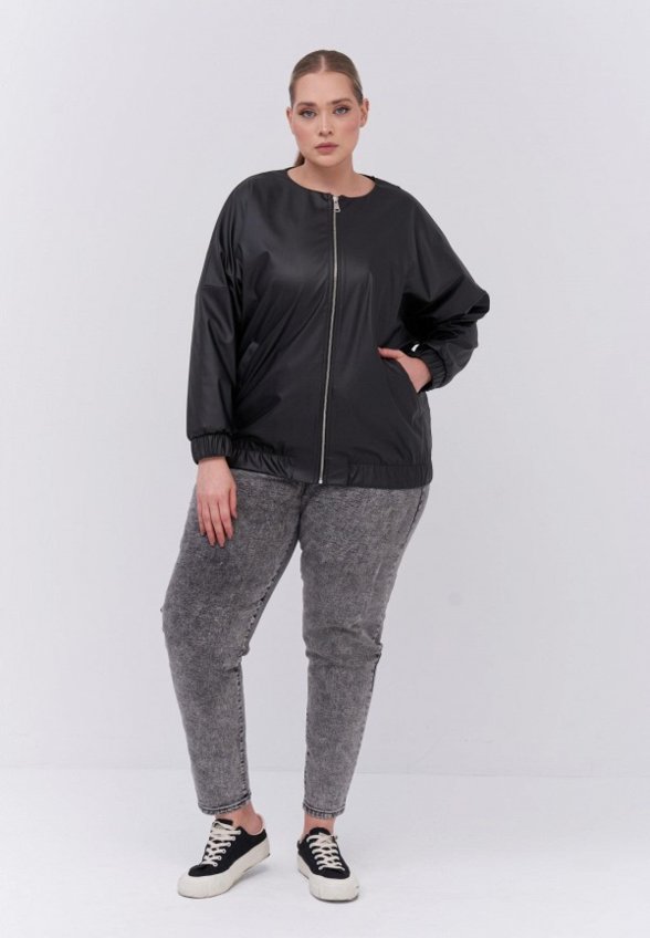 Куртка кожаная Артесса