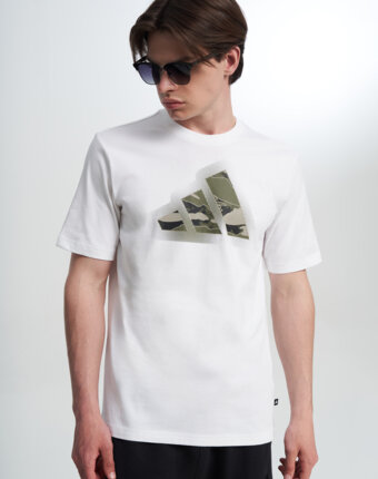 Футболка мужская adidas Camo Mod, Белый женщинам