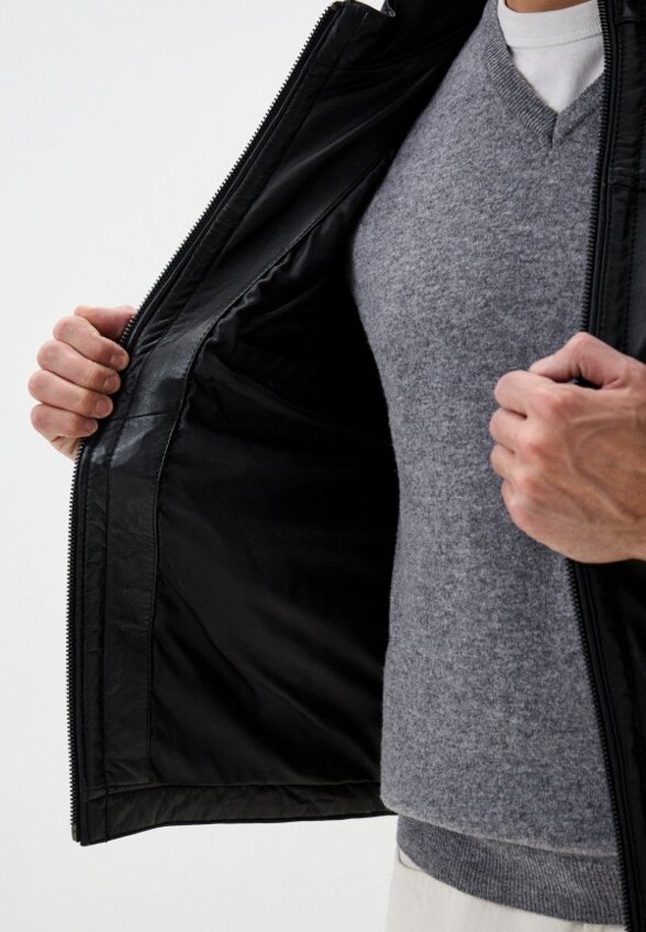 Куртка кожаная Urban Fashion for Men