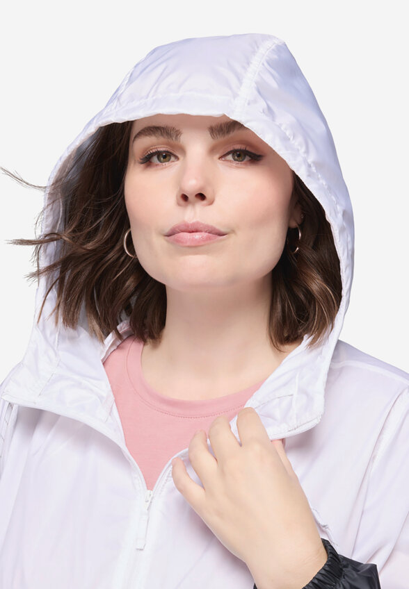 Ветровка женская Columbia Flash Forward II Windbreaker, Plus Size, Белый