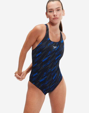 Купальник слитный женский Speedo Medalist, Синий женщинам