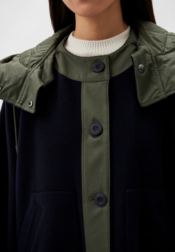 Пальто однобортное Weekend Max Mara