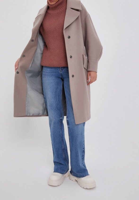 Пальто однобортное ReaLegenda