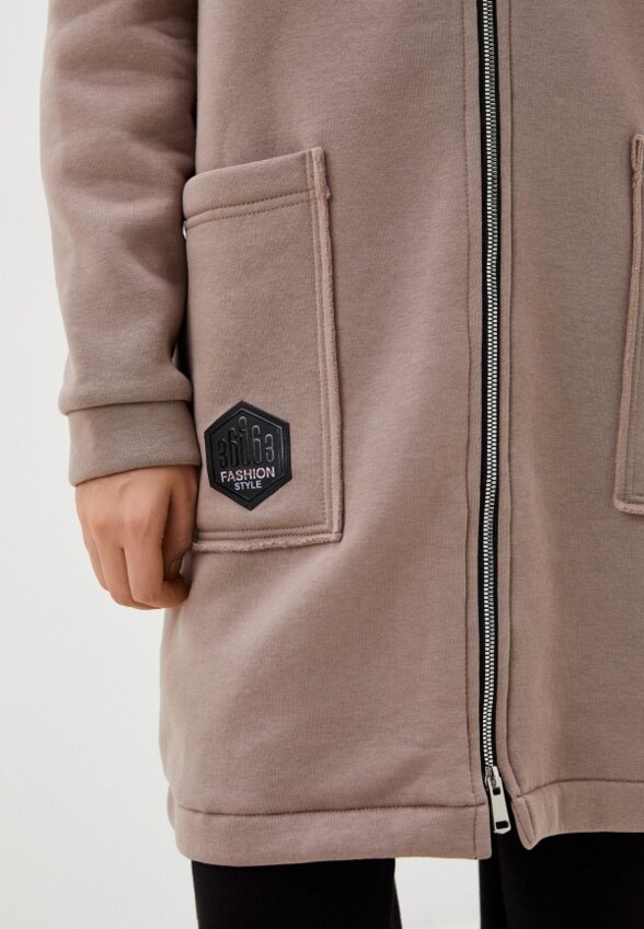 Пальто однобортное D.S