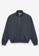 Свитшот half zip Uniform Navi FABLE1  - превью