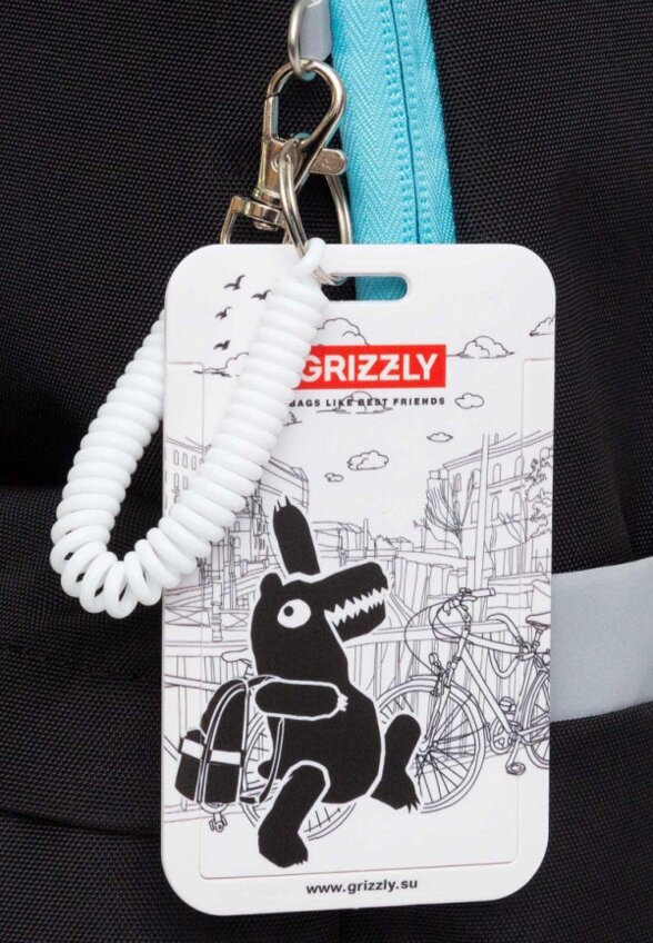 Рюкзак и брелок Grizzly