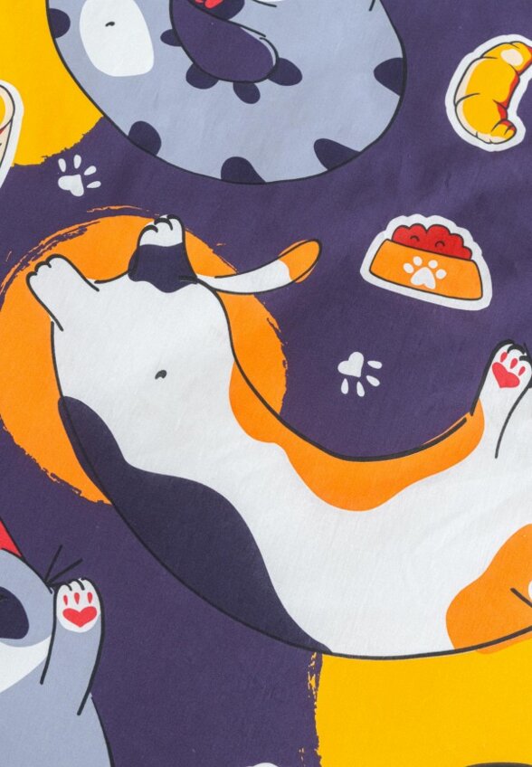 Постельное белье 1,5-спальное Павлина